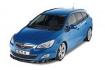 Lip delantero CSR Automotive para Opel Astra J CSL447 Negro Mate 3