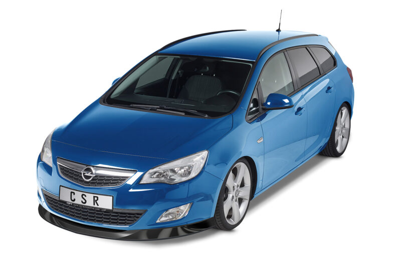 Lip delantero CSR Automotive para Opel Astra J CSL447 Negro Mate 3