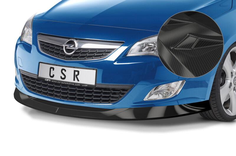 Lip delantero CSR Automotive para Opel Astra J CSL447 Carbon Look 1