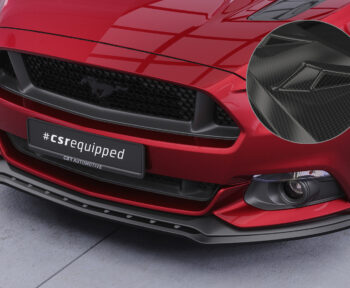 Lip delantero CSR Automotive para Ford Mustang VI CSL448 Carbon Look 1