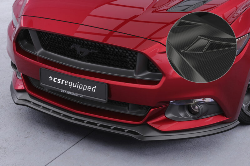 Lip delantero CSR Automotive para Ford Mustang VI CSL448 Carbon Look 1