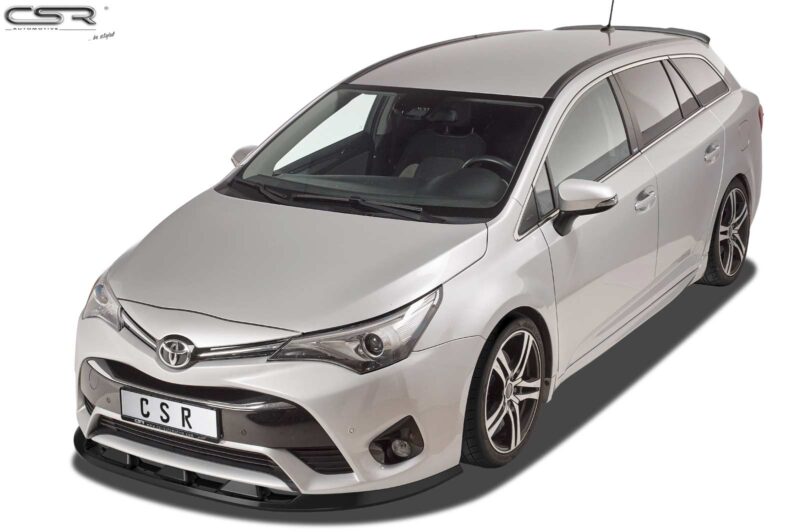 Lip delantero CSR Automotive para Toyota Avensis (T27) CSL449 Negro Mate 3