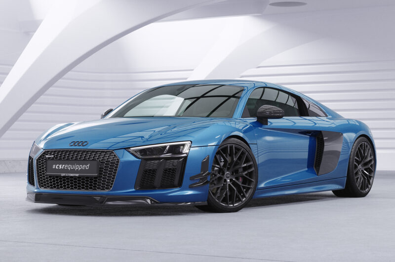 Lip delantero CSR Automotive para Audi R8 (Tipo 4S) CSL451 Negro Mate 4