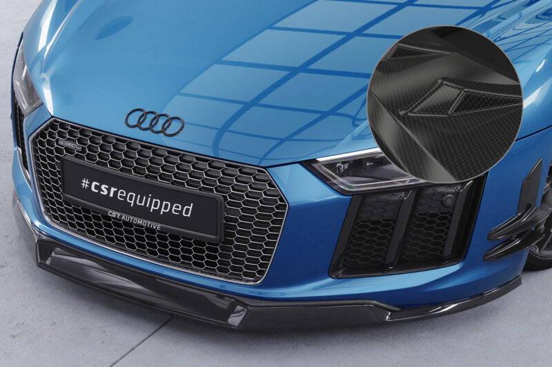 Lip delantero CSR Automotive para Audi R8 (Tipo 4S) CSL451 Carbon Look 1