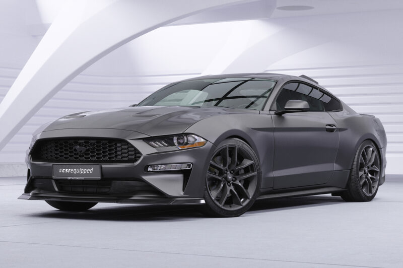 Lip delantero CSR Automotive para Ford Mustang VI CSL452 Negro Mate 4