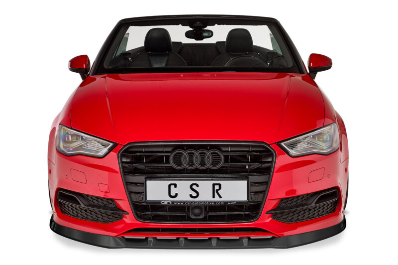 Lip delantero CSR Automotive para Audi S3 / A3 8V Sine Cabrio / Limo CSL453 Negro Mate 3