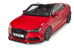 Lip delantero CSR Automotive para Audi S3 / A3 8V Sine Cabrio / Limo CSL453 Negro Mate 4