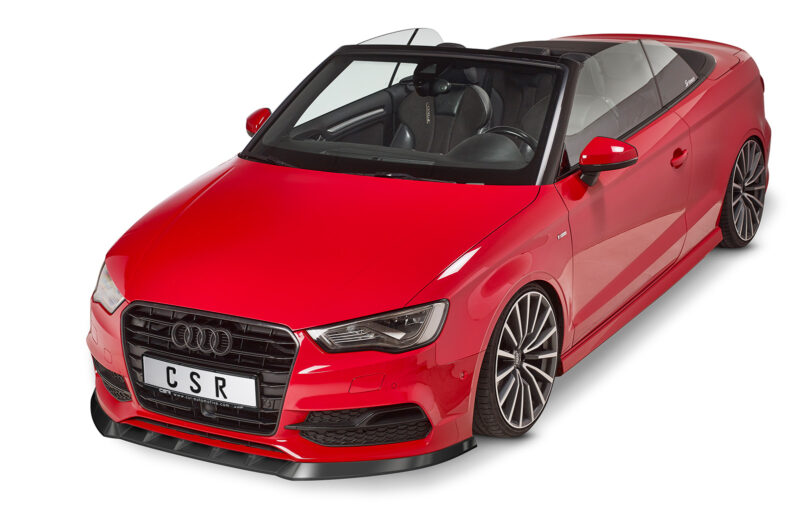Lip delantero CSR Automotive para Audi S3 / A3 8V Sine Cabrio / Limo CSL453 Negro Mate 4