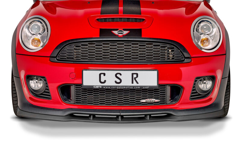 Lip delantero CSR Automotive para Mini R56 John Cooper Works CSRSL454 Negro Mate 3