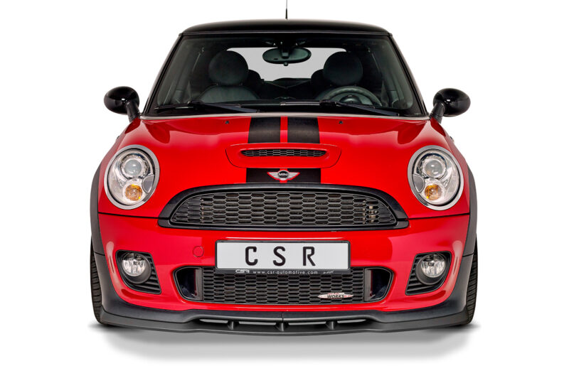 Lip delantero CSR Automotive para Mini R56 John Cooper Works CSRSL454 Negro Mate 4