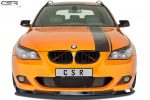 Lip delantero CSR Automotive para BMW Serie 5 E60/E61 M paquete CSRSL455 Negro Mate 3