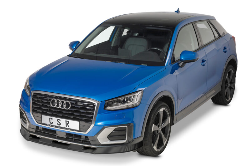Lip delantero CSR Automotive para Audi Q2 Sine CSL457 Negro Mate 2