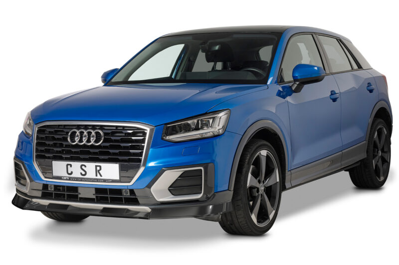 Lip delantero CSR Automotive para Audi Q2 Sine CSL457 Negro Mate 4