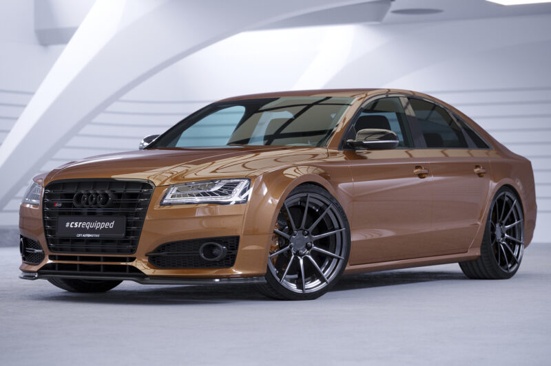 Lip delantero CSR Automotive para Audi S8 / S8 Plus D4 (Tipo 4H) CSL458 Carbon Look Mate 3