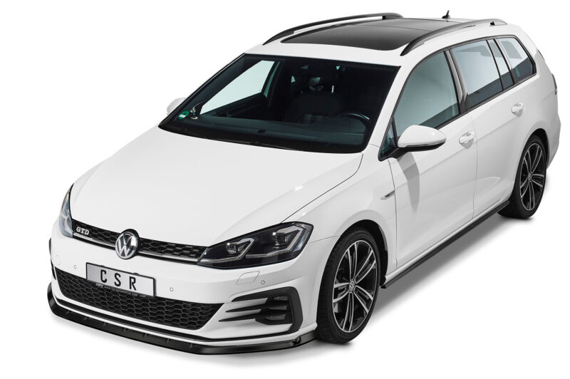 Lip delantero CSR Automotive para VW Golf 7 GTI / GTD CSL459 Negro Mate 3