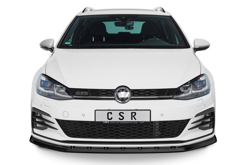 Lip delantero CSR Automotive para VW Golf 7 GTI / GTD CSL459 Negro Mate 4