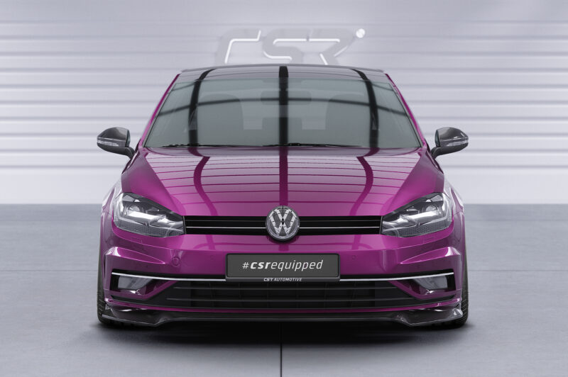 Lip delantero CSR Automotive para VW Golf 7 CSL460 Negro Mate 6