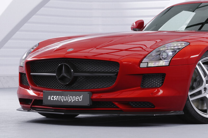 Lip delantero CSR Automotive para Mercedes-Benz SLS AMG (197) CSL462 Negro Mate 6