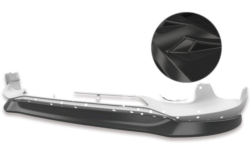 Lip delantero CSR Automotive para Kia Picanto (JA) CSL463 Carbon Look 1
