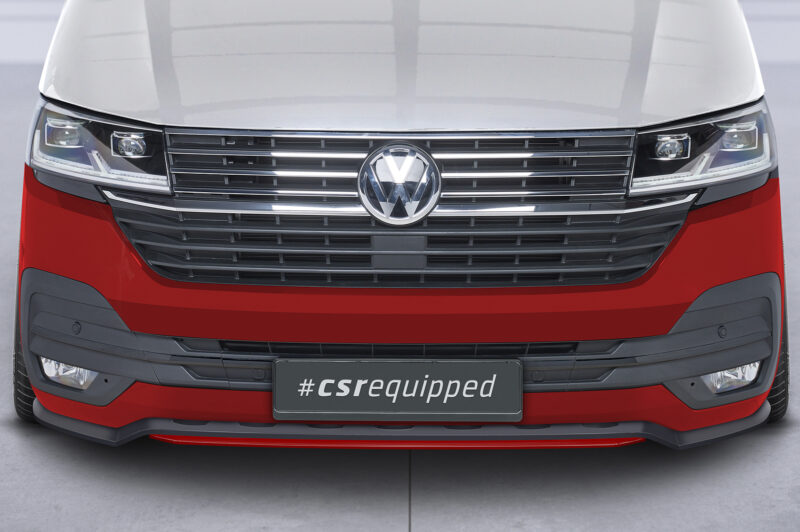 Lip delantero CSR Automotive para VW T6.1 Autobús CSL464 Negro Mate 5