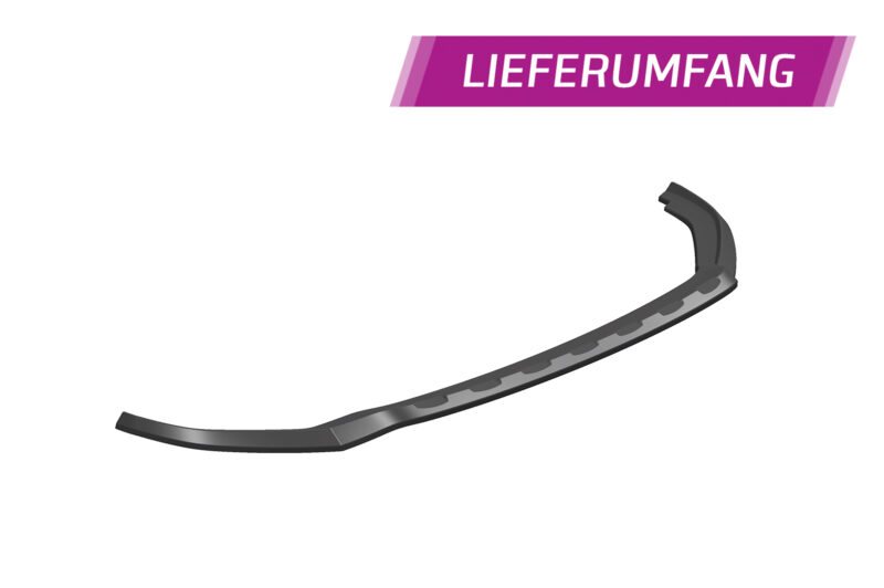 Lip delantero CSR Automotive para VW T6.1 Autobús CSL464 Negro Mate 6