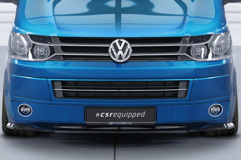 Lip delantero CSR Automotive para VW T5 Autobús CSL465 Negro Mate 5