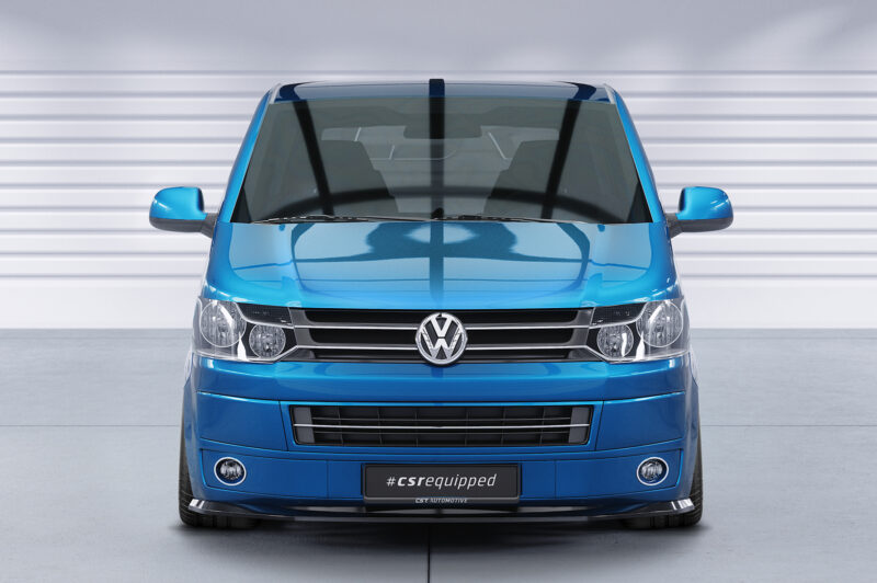 Lip delantero CSR Automotive para VW T5 Autobús CSL465 Negro Mate 6