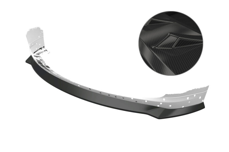 Lip delantero CSR Automotive para BMW Serie 5 E60 / E61 Facelift CSL467 Carbon Look 1