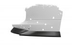 Lip delantero CSR Automotive para BMW Serie 5 E60 / E61 Facelift CSL467 Negro Mate 3