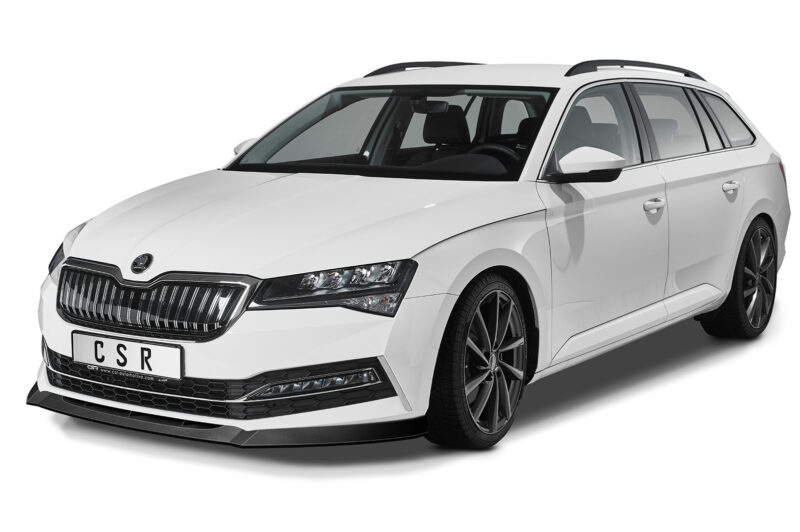 Lip delantero CSR Automotive para Skoda Superb III (Typ 3V) CSL468 Negro Mate 2