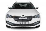 Lip delantero CSR Automotive para Skoda Superb III (Typ 3V) CSL468 Negro Mate 4