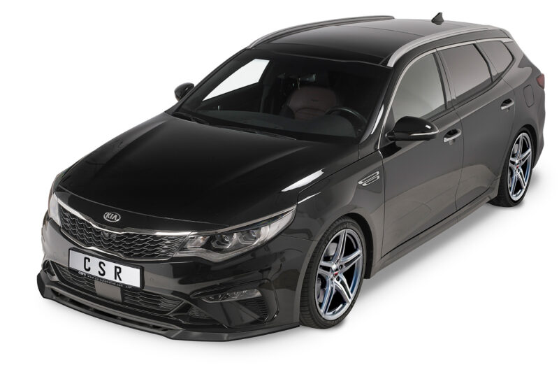 Lip delantero CSR Automotive para Kia Optima (JF) GT/GTine CSL469 Negro Mate 3
