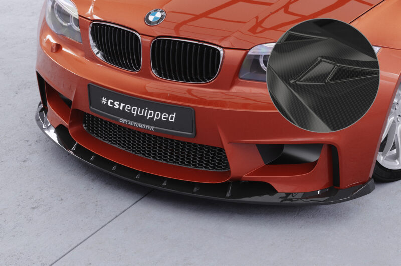 Lip delantero CSR Automotive para BMW Serie 1 E82 M Coupé CSL471 Carbon Look 2