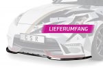 Lip delantero CSR Automotive para Nissan 370Z Nismo CSL472 Negro Mate 5