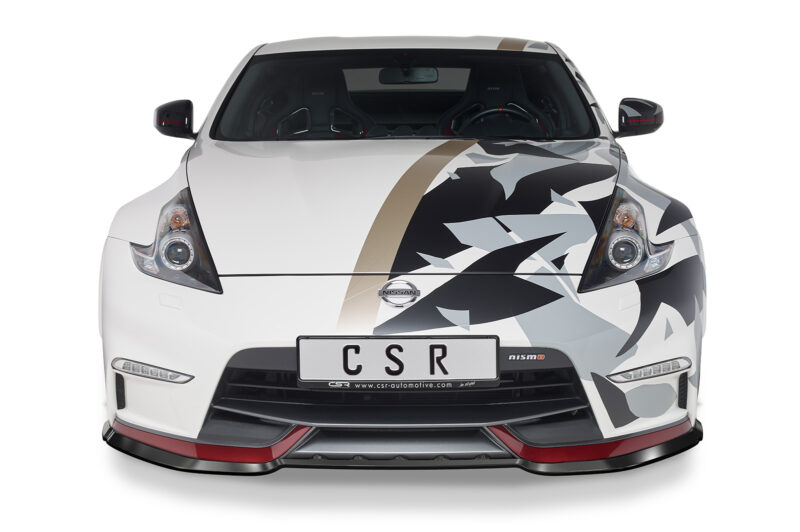Lip delantero CSR Automotive para Nissan 370Z Nismo CSL472 Negro Mate 4