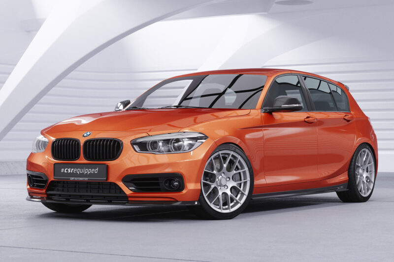 Lip delantero CSR Automotive para BMW Serie 1 F20/F21 LCI CSL473 Negro Mate 4