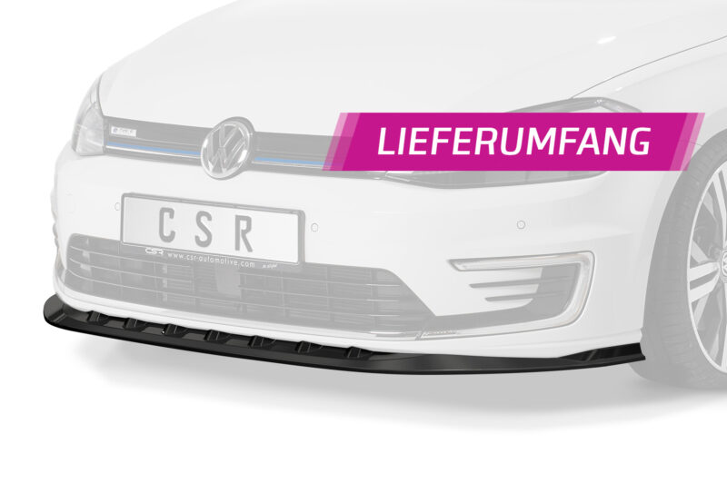 Lip delantero CSR Automotive para VW eolf CSL474 Negro Mate 5