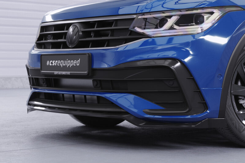 Lip delantero CSR Automotive para VW Tiguan II (Tipo AD1) Rine CSL475 Negro Mate 2