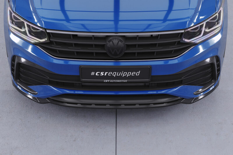 Lip delantero CSR Automotive para VW Tiguan II (Tipo AD1) Rine CSL475 Negro Mate 5