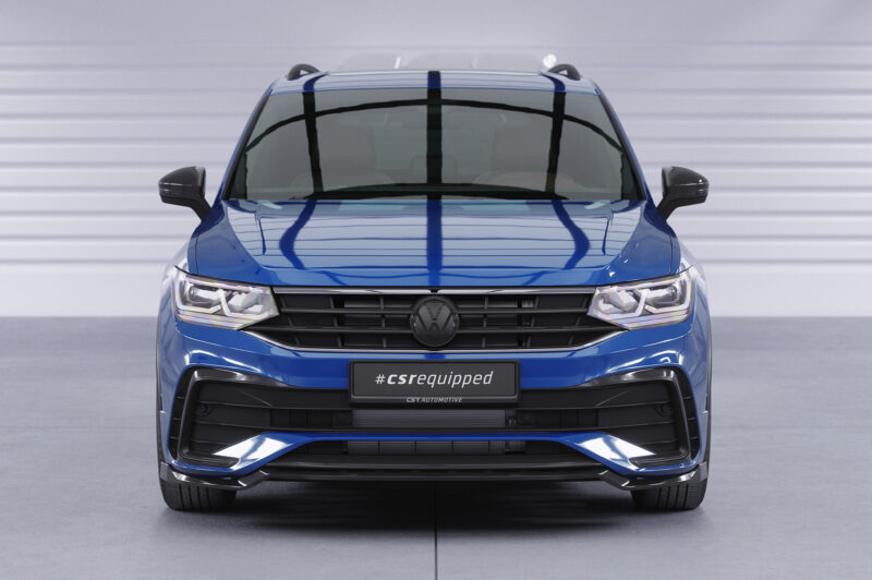 Lip delantero CSR Automotive para VW Tiguan II (Tipo AD1) Rine CSL475 Negro Mate 6