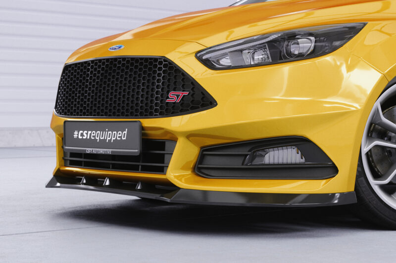 Lip delantero CSR Automotive para Ford Focus MK3 ST torneo CSL476 Negro Mate 2
