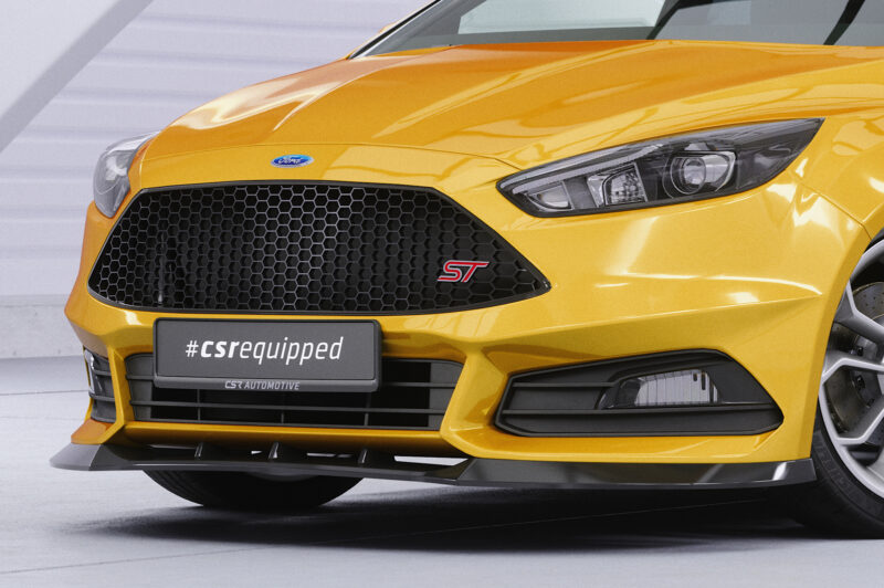 Lip delantero CSR Automotive para Ford Focus MK3 ST torneo CSL476 Negro Mate 3