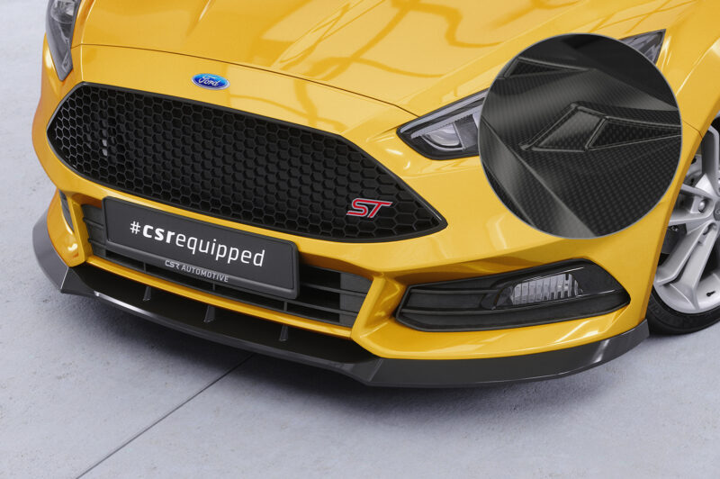 Lip delantero CSR Automotive para Ford Focus MK3 ST Tournament CSL476 Carbon Look 1
