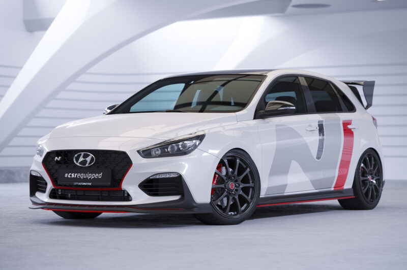 Lip delantero CSR Automotive para Hyundai I30 (PD) N/Nine CSL479 Negro Mate 3