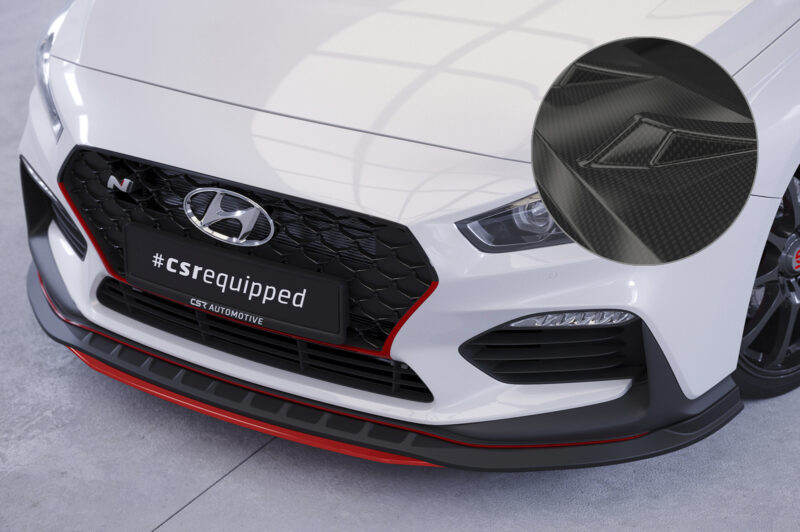 Lip delantero CSR Automotive para Hyundai I30 (PD) N/Nine CSL479 Carbon Look 1