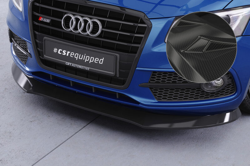 Lip delantero CSR Automotive para Audi SQ5 (8R) CSL480 Carbon Look 1