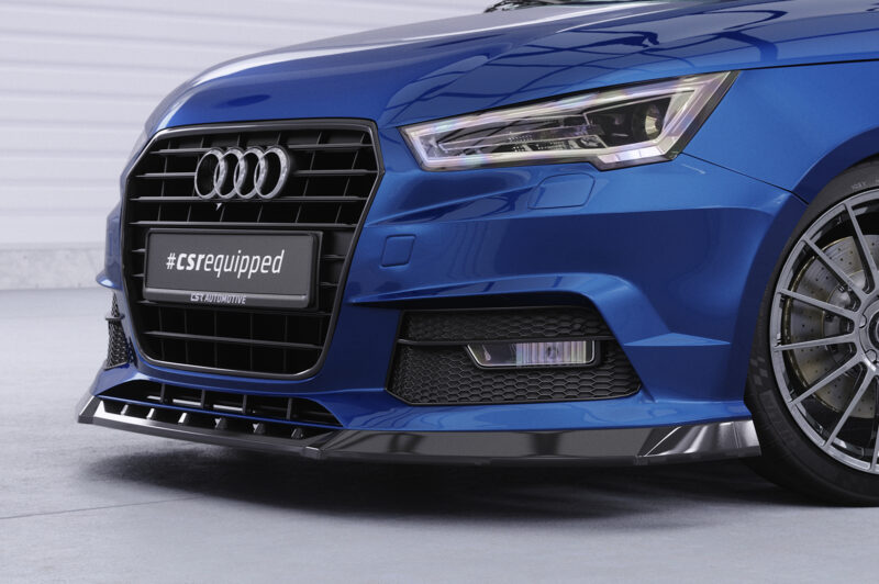 Lip delantero CSR Automotive para Audi A1 8X CSL481 Negro Mate 2