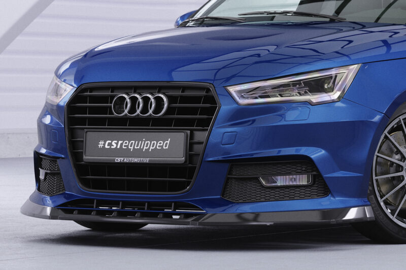Lip delantero CSR Automotive para Audi A1 8X CSL481 Negro Mate 3