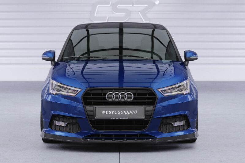 Lip delantero CSR Automotive para Audi A1 8X CSL481 Negro Mate 6