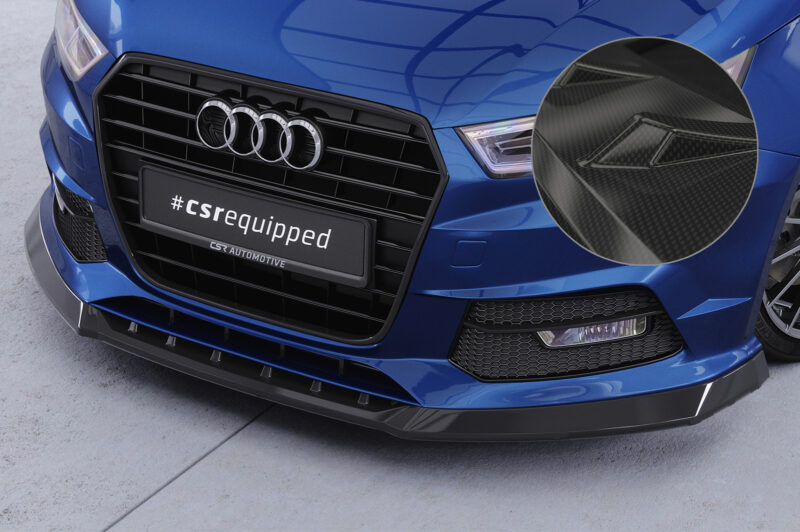 Lip delantero CSR Automotive para Audi A1 8X CSL481 Carbon Look 1